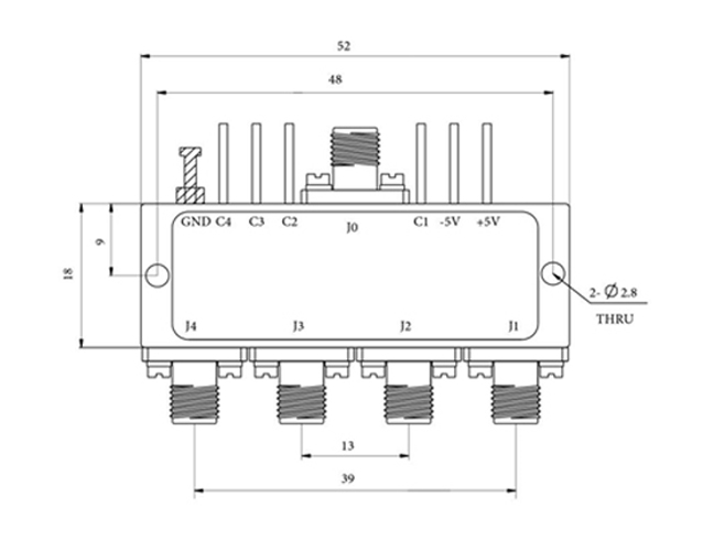 SP4T ����ʽͬ�Ὺ�� SW516167